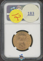 1893 MS 63 $10 Liberty Head Gold Coin NGC 2659835-008