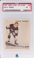 1933 Howie Morenz PSA 7 Word Wide Ice Kings #36