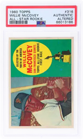 1960 Willie McCovey PSA Authentic Topps #316