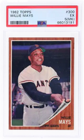 1962 Willie Mays PSA 5 Topps #300