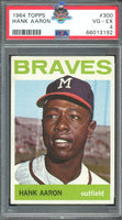 1964 Hank Aaron PSA 4 Topps #300