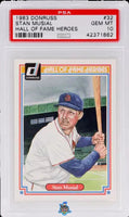 1983 Stan Musial PSA 10 Donruss Hall of Fame Heroes #32