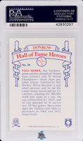 1983 Yogi Berra PSA 10 Donruss Hall of Fame Heroes #24