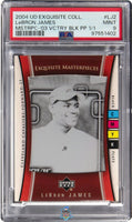 2004 LeBron James PSA 9 UD Exquisite Coll Masterpiece '03 Vctry Blk PP #LJ2 1/1