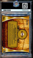 2013 Buster Posey PSA 7 10 Topps Supreme Relics Red Patch Auto #APRBPO 1/1