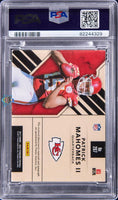 2017 Patrick Mahomes PSA Authentic Gold Standard Rookie Patch Auto Prime 23/25