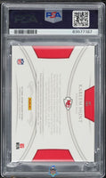 2017 Kareem Hunt PSA 8 National Treasures Patch Auto Black #182 1/5