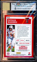 2017 Patrick Mahomes BGS 9 10 Contenders Draft Pics Cracked Ice Auto #298 2/23