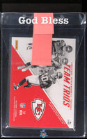 2017 Mahomes Hunt Hill Raw XR Rookie Patch Auto Laundry Tag #TTKC 1/1