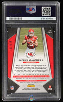 2017 Patrick Mahomes PSA 9 Prizm Light Blue Prizm #269 122/199