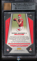 2017 Patrick Mahomes BGS 9 10 Prizm Rookie Auto Blue Wave #RAPM 22/149