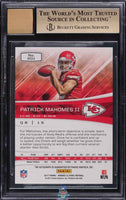 2017 Patrick Mahomes BGS 9.5 10 Rookies and Stars Rke Longevity Auto Gold 7/10