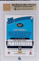 2018 Sam Darnold BGS 9.5 10 Donruss Optic Rated Rookies Auto Gold #151 4/10