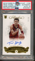 2018 Trae Young PSA 10 Flawless Clgt. Gems Auto #106 22/25