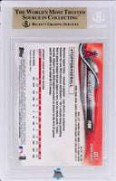 2018 Shohei Ohtani BGS 10 Topps Update Rookie Pitching Red Jersey #US1