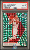 2019 Duncan Robinson PSA 8 Mosaic Green Swirl #170 3/10