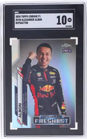 2020 Alexander Albon SGC 10 Topps Chrome F1 Refractor #198
