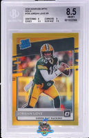 2020 Jordan Love BGS 8.5 Donruss Optic Gold #154 10/10