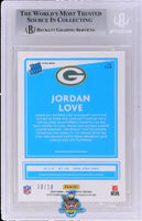 2020 Jordan Love BGS 8.5 Donruss Optic Gold #154 10/10