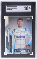 2020 George Russell SGC 10 Topps Chrome F1 Refractor #200