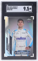 2020 George Russell SGC 9.5 Topps Chrome F1 Refractor #200