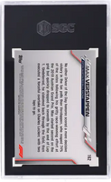 2020 Max Verstappen SGC 9.5 Topps Chrome F1 70th Ann Gold Refractor #162