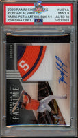 2020 Yordan Alvarez PSA 9 10 Chronicles Rookie Patch Auto Black #MSYA 1/1