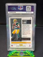 2020 Jordan Love PSA 10 Contenders Optic Auto Purple Pulsar #111 7/21
