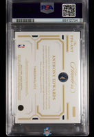 2020 Anthony Edwards PSA 9 Flawless Flawless Patch Auto #FPAANT 4/25