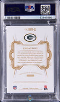 2020 Jordan Love PSA 10 10 Flawless Rookie Dual Patch Auto Ruby #RDPAJL 10/15