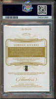 2020 Yordan Alvarez PSA 8 10 Flawless Rookie Patch Auto Sapph #PAYA 10/15