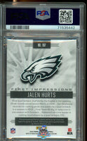 2020 Jalen Hurts PSA 7 Illusions Rookie Patch Auto Nike #107 1/1