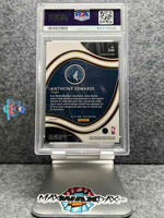 2020 Anthony Edwards PSA 10 Select Red Wave Prizm #300