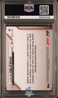 2020 Louis Deletraz PSA 9 Topps Chrome F1 Purple Refractor #69 39/399