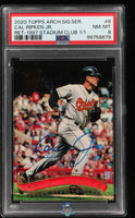 2020 Cal Ripken Jr. PSA 8 Topps Arch Sig Retail 1997 Stadium Club #8 1/1