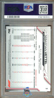 2020 Sebastian Vettel PSA 8 Topps Chrome F1 70th Anniv Orange #3