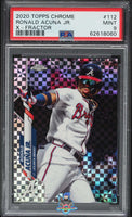 2020 Ronals Acuna Jr. PSA 9 Topps Chrome XFractor #112