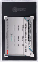 2020 Valtteri Bottas SGC 10 Topps Chrome F1 70th Anniv Orange Refractor #135