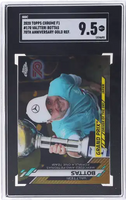 2020 Valtteri Bottas SGC 9.5 Topps Chrome F1 70th Anniv Gold Refractor #170