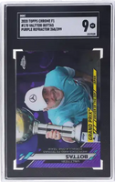 2020 Valtteri Bottas SGC 9 Topps Chrome F1 Purple Refractor #170 268/399