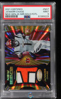 2021 Ja'Marr Chase PSA 9 Certified New Generation Mirror Gold FOTL #NG7 1/10