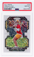 2021 Jordan Love PSA 10 Prizm White Sparkle #137