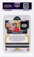 2021 Jordan Love PSA 10 Prizm White Sparkle #137