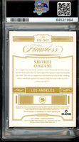 2021 Shohei Ohtani PSA 10 10 Flawless Flawless Auto #FSSO 10/15