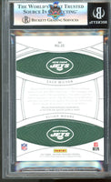 2021 Zach Wilson Elijah Moore BGS 8.5 National Treasures Rookie Dual Patch 21/25