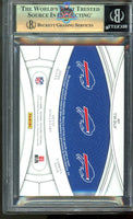 2021 Allen, Singletary, Davis BGS 9.5 National Treasures Gear Trio Mats 3/25