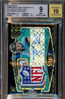 2021 Trevor Lawrence BGS 9 10 Select Prime Auto NFL Shield #PSTLR 1/1