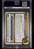 2022 Jackson Merrill PSA 10 Bowman Chrome Pros Auto Speckle Refractor 118/299