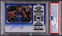 2022 Paolo Banchero PSA 10 10 Contenders Optic Var Auto Blue #118 7/49