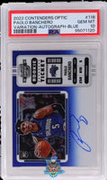 2022 Paolo Banchero PSA 10 Contenders Optic Var Auto Blue #118 6/49